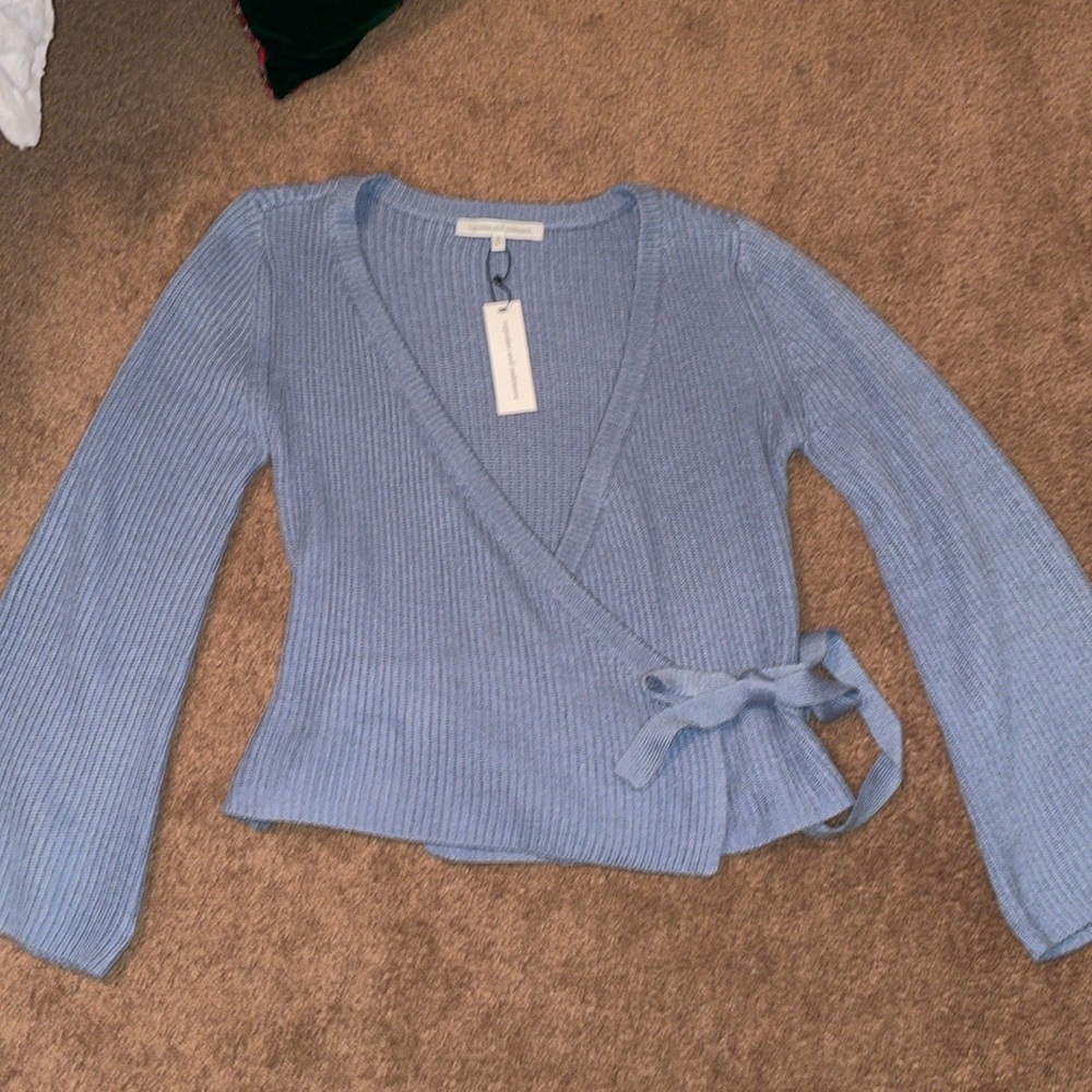 NWT Cupcakes and Cashmere wrap sweater